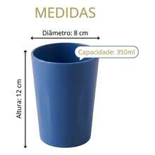 Set Of 30 Colorful Plastic Cups 330ml For Schools, Daycare Centers, And Parties - Sky Blue - View 4