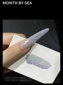 1支/12毫升 2026春夏新款星光钻石闪粉美甲胶 – 白色增白流行美甲闪粉钻石胶，全新升级速干耐磨美甲设计套装，多功能，可搭配LED灯和UV底胶使用，含封层，可实现愈合效果。持久长达28天。 - 彩色 - 查看 8