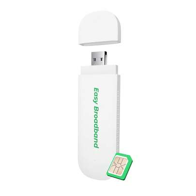 EIOTCLUB 4G LTE USB WiFi 6 Dongle, Portable Mobile Hotspot With Pre-Installed SIM & Prepaid Data, Supports Up To 10 Devices, Plug & Play