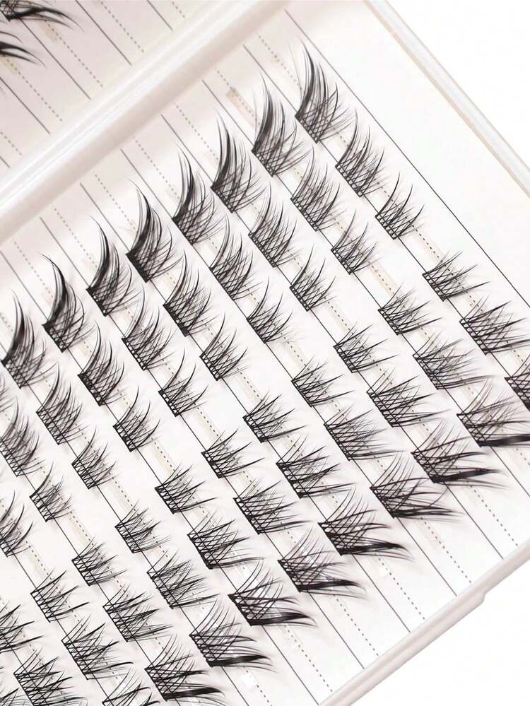 20 Pairs Glue-Free Faux Mink Eyelashes, Natural Looking Criss-Cross Foxy Lashes, Self-Adhesive - View 5