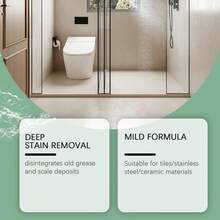 Multi-Purpose Bathroom Cleaner, Household Degreasing & Descaling Spray Cleaner - 120ml - View 7