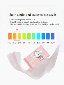 Dissolvable Wet Toilet Paper, Small Pack Portable Adult Feminine Private Part Cleaning Wet Wipes, Flushable - Multicolor - View 7