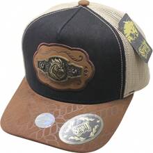 Kboom Caps Gorra Trucker Wild Spirit 02 - Beige/Negro/Café - Ver 1