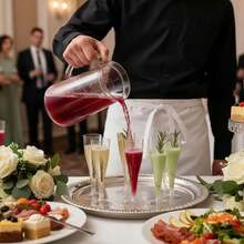 8pcs/20pcs/60pcs Multi-Style Reusable 4.5oz Party Champagne Cups, Suitable For Parties, Weddings And Large Celebrations, Juice Cups, Cups, Welcome Drink Cups, Party Cups - View 8