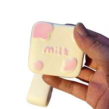 慢回弹食物造型软绵绵玩具，蛋糕、吐司、面包，挤压减压玩具 - 彩色 - 查看 7