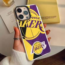 Funda para teléfono con el logotipo de los Lakers, compatible con Samsung, Apple, VIVO, OPPO, , Transsion, ,  y Honor. Fabricada en TPU, ofrece protección a prueba de golpes y caídas. Un regalo ideal para familiares y amigos. - CEBADA - Ver 7