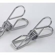 Clothesline With 40 Clothes Pegs For Underwear, Panties, Stockings, Reinforced Stainless Steel, 20/40 Pegs - Xem 6