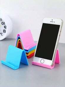 3pcs/Set All-In-One Desk Phone Holder: Smartphone Stand, Creative Phone Holder Suitable For Bedside Table, Watching Movies, Phone/Tablet Stand - Support - View 1