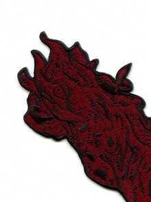 1pc Sukuna Finger Patch Hero Embroidered Iron On - Multicolor - View 4