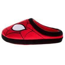 Marvel Spider Man Men's Slippers Cozy, Plush, And Fun House Red Shoes (Adult Sizes 7-1) - Red - View 3