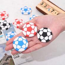 Gomas de borrar con forma de balón de fútbol, lindos dibujos animados, set de útiles escolares y regalos de recompensa - Multicolor - Ver 1