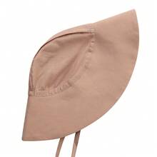 1pc Summer Beach Outdoor Sun Protection Wide Brim Hat, Printed & Solid Color Lightweight Small Size, 6-12MON, 12-18MON, 18-24MON, 2-3Y - Multicolor - View 8