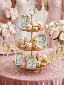 10pcs Elegant Vintage French-Style Paper Gift Boxes Featuring Birds And Flowers, With Ribbon Handles-Perfect For Weddings, Bridal Showers, Birthdays, Bridal Gifts, And Bridal Shower Decorations - Multicolor - View 9