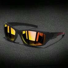 1 chiếc kính thời trang kiểu dáng ôm sát mặt, unisex, thích hợp cho kỳ nghỉ, thể thao ngoài trời, tiệc tùng, chụp ảnh đường phố, quà tặng lý tưởng. - Nhiều màu - Xem 7