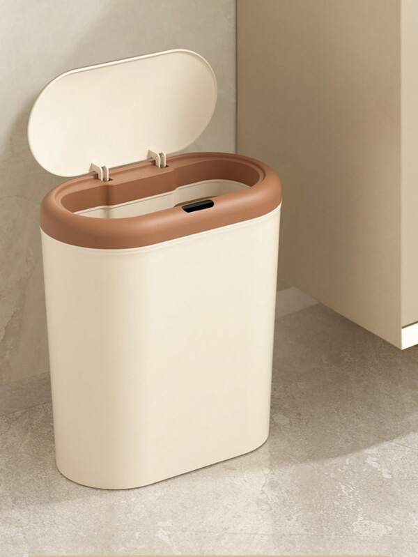 Nouvelle poubelle intelligente inductive de 15 L, faible consommation d'énergie, longue durée de vie de la batterie, couvercle automatique, convient pour la cuisine, la salle de bain, le salon, le bureau