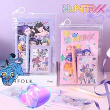 Juego de papelería KPOP DE-MON HUNT-ERS DE-MON HUNT-RESS SQUAD, regalo de estudiante, regalo coleccionable, periférico de anime, incluye bolígrafos de gel, bolígrafos de gel retráctiles, bolígrafos de bola, bolígrafos, tinta de secado rápido, tinta impermeable, tinta resistente a la decoloración, escritura suave, flujo continuo, diseño de bajo centro de gravedad - kpoop - Ver 3