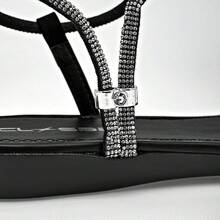Pakar Zapaterias Clasben Women's Sandal In Silver And Black. - 黑色 - 查看 3