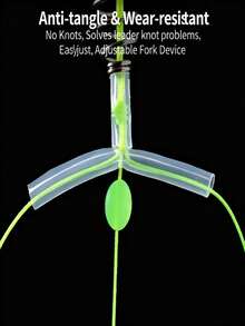 2 Sets Of 6pcs Fish Hook Spring Hook Carp Fishing Tackle, Anti- Big Power Horse Three-Hook Ise-Ni Floating Carp Fishing Rig - Multicolor - View 4