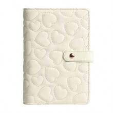 This Sticker Book, A 2026 Macaron Heart-Shaped Cash Budget Planner, Is A Customizable A6 Refillable Budget Planner With A Cute Heart-Shaped PU Leather Cover (Available As A Single Cover Or Complete Set). This Unique Savings Planner Makes A Great Mother's Day Gift, Office Supplies, Or Everyday Household Budgeting. - Macaron Binder - View 9