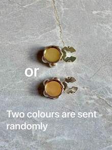 مجموعة أزرار قميص 1 قطعة/2 قطعة، أزرار أكمام اللؤلؤ على شكل زهرة، أزرار كليب على الطراز القديم، مناسبة لفساتين، حفلات الزفاف، الملابس الرسمية، اكسسوارات الملابس، هدايا وديكورات حفلات عيد الميلاد - البتلات عشوائي - الذهبي - مشاهدة 2