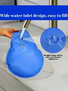 2个装新款夏季游泳池遮阳挂袋，游泳池墙面挂袋，水滴形遮阳挂袋，加厚型挂袋，防止树叶和垃圾进入，夏季游泳池挂袋 - 泳池罩掛袋 - 查看 5