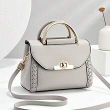 Women's Popular Shoulder Bag, Ladies New Elegant Crossbody Bag Sling Bag, Versatile Simple Small Square Bag Gift Bag,Popular Messenger Bag Women's New Single Shoulder Messenger Bag(Green) - Multicolor - View 16