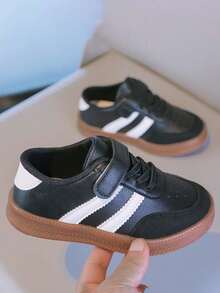 1 Pair Unisex New Breathable Low-Top Sneakers, Soft Sole Non-Slip Casual Trainers, Fashion Versatile Student Running Shoes, Suitable For Spring, Summer, Autumn, Winter - Black - View 10