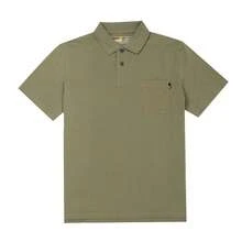 Timberland Men's Casual Breathable Short Sleeve Polo Shirt A5QJ6590 - Green - View 1