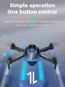 6pcs Drones With Dual Cameras, Batteries, Obstacle Avoidance, Optical Flow Hovering, Random Color Accessories, Comes With Carrying Bag - View 5