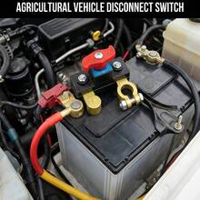Car Battery Disconnect Switch 12V–24V, Solid Aluminum & Copper-Plated Versions, For Boats, Cars, RVs And Agricultural Vehicles - Universal Type - View 4