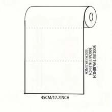 1卷复古绿色梅花和黄色花卉壁纸 - 3D加厚，防水，防污，易清洁，自粘式接触纸，适用于优雅家居装饰、厨房橱柜、桌面和房间背景，花卉PVC剥离粘贴壁纸 - 綠色 - 查看 3