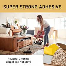 2pcs Super Strong Double-Sided Tape, 0.4in X 393in - Waterproof Transparent Adhesive With Fiberglass Mesh, Suitable For Walls And Glass, Yellow - 2 Pieces - View 5