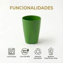 Set Of 30 Colorful Plastic Cups 330ml For Schools, Daycare Centers, And Parties - Citrus Green - View 5