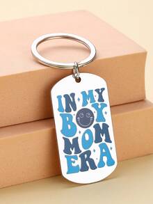 New Mom Birthday Gifts From Son Daughter First Time Best Pregnant Mom Ever Gift Idea Boy Girl Mom Era Keychain - Multicolor - View 5