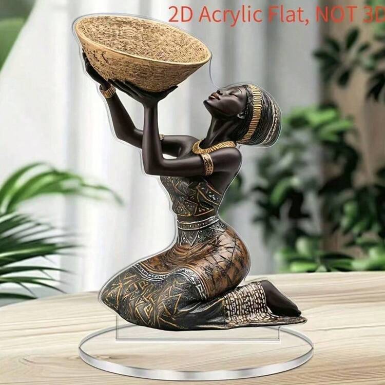 Trang phục lễ hội bằng acrylic phẳng 2D thiết kế mới, xuyên biên giới, dùng trang trí nhà cửa, đồ thủ công mỹ nghệ, vật trang trí. - A - Xem 5