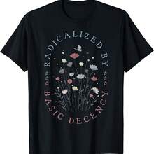 Camiseta Wo radicalizada por la decencia básica - Negro - Ver 1