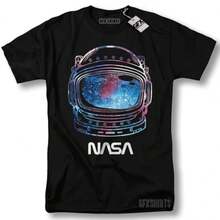 Galaxy Shirt Space Astronaut Space X Gift Graphic T-Shirt-2 - màu đen - Xem 8