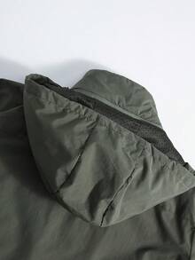 Men's Outdoor Windbreaker Jacket, Wind & Water Resistant, Suitable For Outdoor Hiking And Leisure, Spring/Autumn - Army Green - View 9