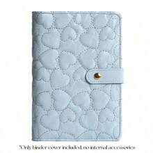 This Sticker Book, A 2026 Macaron Heart-Shaped Cash Budget Planner, Is A Customizable A6 Refillable Budget Planner With A Cute Heart-Shaped PU Leather Cover (Available As A Single Cover Or Complete Set). This Unique Savings Planner Makes A Great Mother's Day Gift, Office Supplies, Or Everyday Household Budgeting. - Macaron Binder - View 7