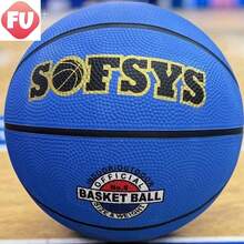 Student Basketball Size 7 Universal For Indoor And Outdoor Use (Random Color Sent) - Multicolor - View 4