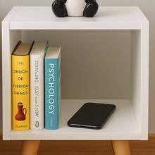 Square Bedside Table Niche With Legs, 42x22.5 - 1PC - 查看 5