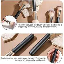 BS-MALL Makeup Brush Set 4 Pcs Premium Foundation Synthetic Powder Concealers With Makeup Sponge Set - / - View 5