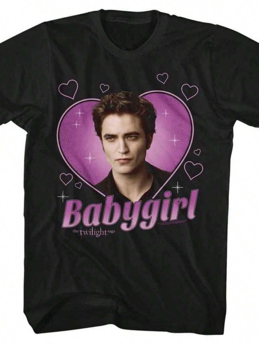 Twilight - Babygirl Edward Alt Image - Classics - Solid Adult Sho - màu đen - Xem 1