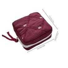 Túi đựng son môi tối giản, sang trọng, túi đựng mỹ phẩm du lịch tiện dụng. - Nhiều màu - Xem 9