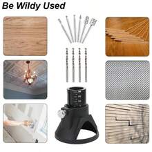 Conjunto de 29 peças de ferramentas elétricas para esmerilhadeira, incluindo guia de furação, mangas de lixa, mandril de esmerilhamento, limas, medidor de profundidade, conjunto de ferramentas de precisão para entalhe e gravação em madeira, acessórios elétricos para esmerilhamento, ideal para projetos de bricolagem e melhorias domésticas. Ótimo presente para pais, maridos e familiares em aniversários. - multicolorido - Ver 8