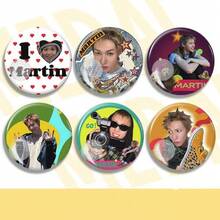 CORTI/S Boyband Cute Badge Brooch, Fan Support Decoration For Daily Wear, Backpack, Gift - Multicolor - View 1