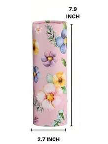 1pc Car Tissue Paper Dispenser, Easy To Use And Won't Get Stuck, Suitable For Car Travel, Living Room Coffee Table, Dining Table, Home Office Desk And Vanity - Pink - View 13