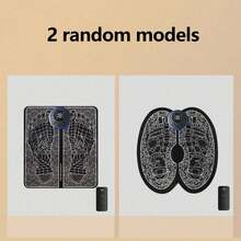 YUZHAOLIN 新款可充电电动足部按摩垫 - 促进血液循环，放松肌肉 - 完美操控垫，男女皆宜 - 彩色 - 查看 14