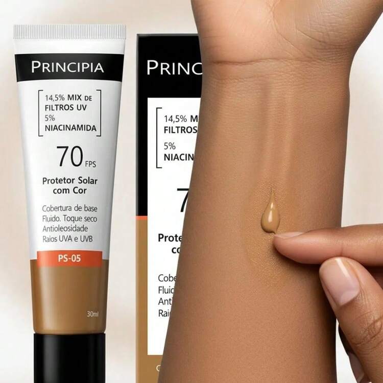 Principia Facial Sunscreen With Color SPF70 PS-05 30ml - Color 5.0 - View 4
