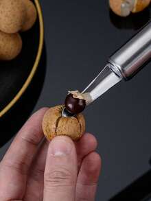 Dụng cụ bóc vỏ tôm bằng thép không gỉ - Tay cầm tiện dụng, sơ chế hải sản hiệu quả, bóc vỏ và làm sạch dễ dàng, dụng cụ nhà bếp - Xem 2